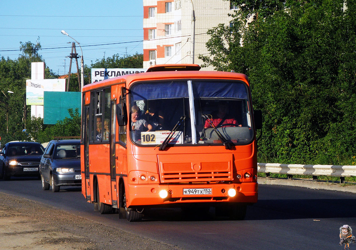 Нижегородская область, ПАЗ-320402-05 № К 949 ТХ 152