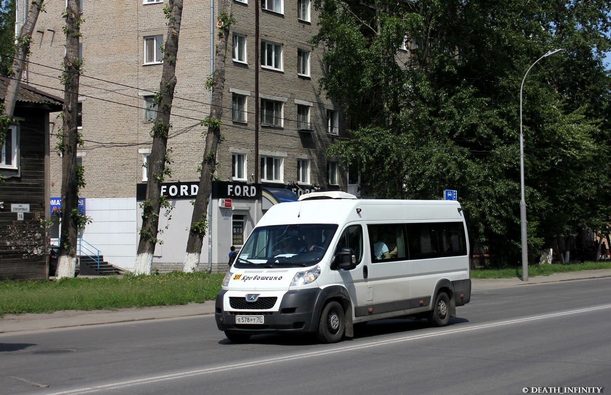 Томская область, Нижегородец-2227SK (Peugeot Boxer) № Е 578 РТ 70