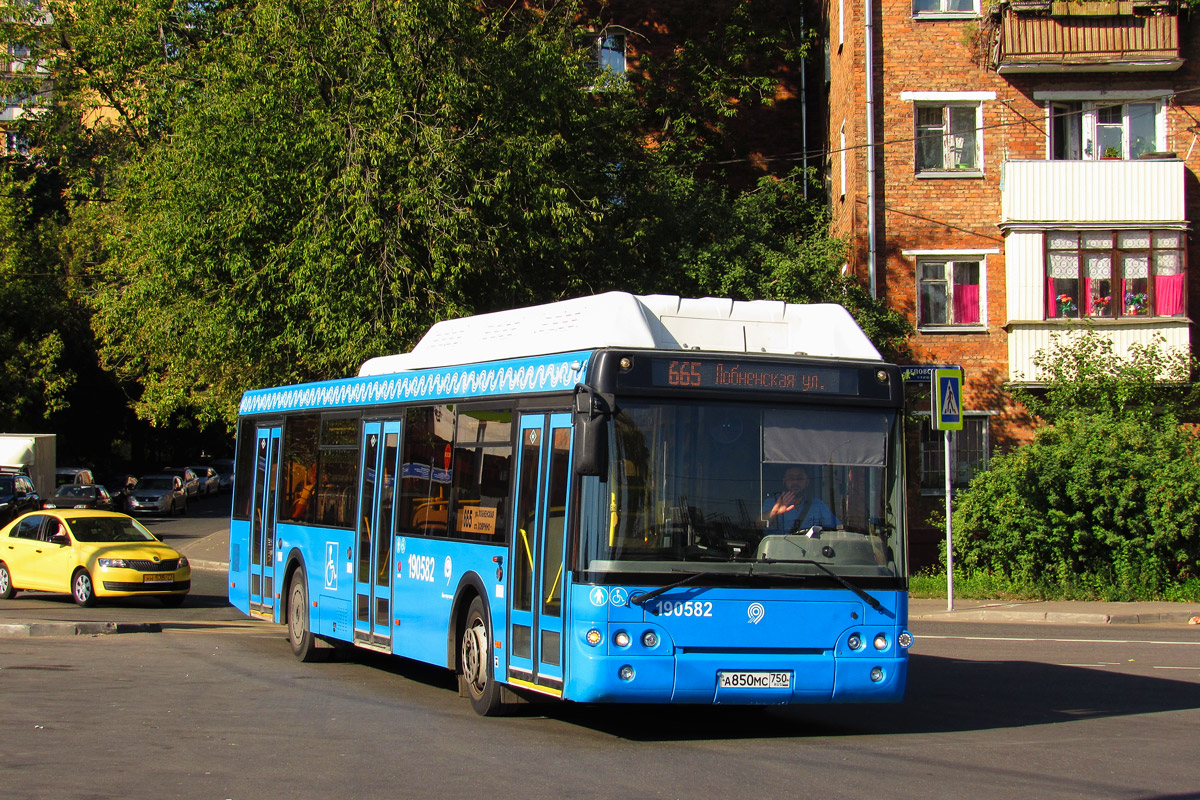 Москва, ЛиАЗ-5292.67 (CNG) № 190582