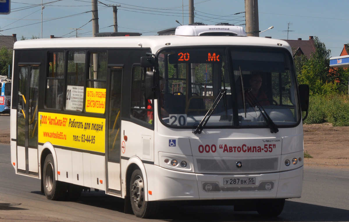 Омская область, ПАЗ-320414-04 "Вектор" (1-2) № 2120