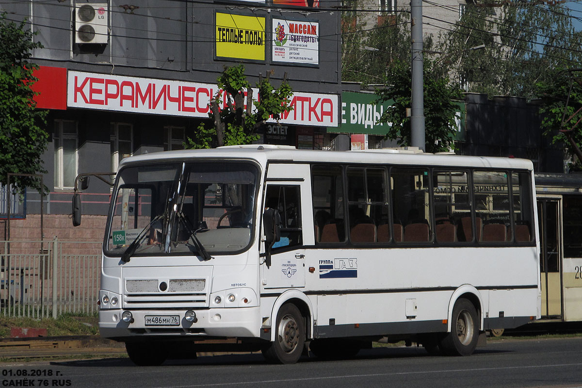 Ярославская область, ПАЗ-320412-05 № М 486 МН 76