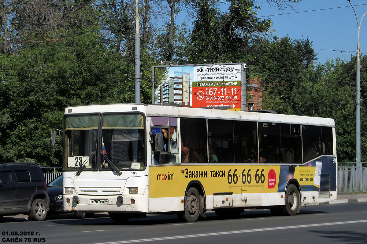 Yaroslavl region, NefAZ-5299-10-15 Nr. 199