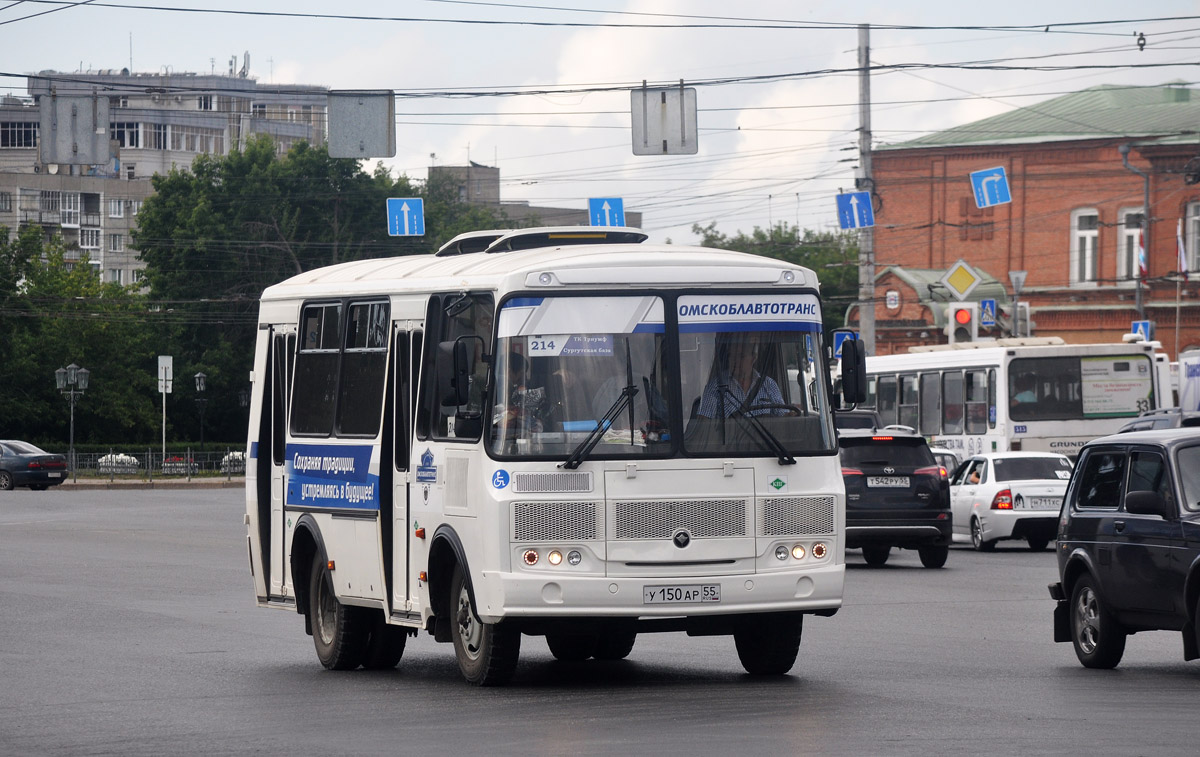 Омская область, ВСА3033 (ПАЗ-32054) № 302