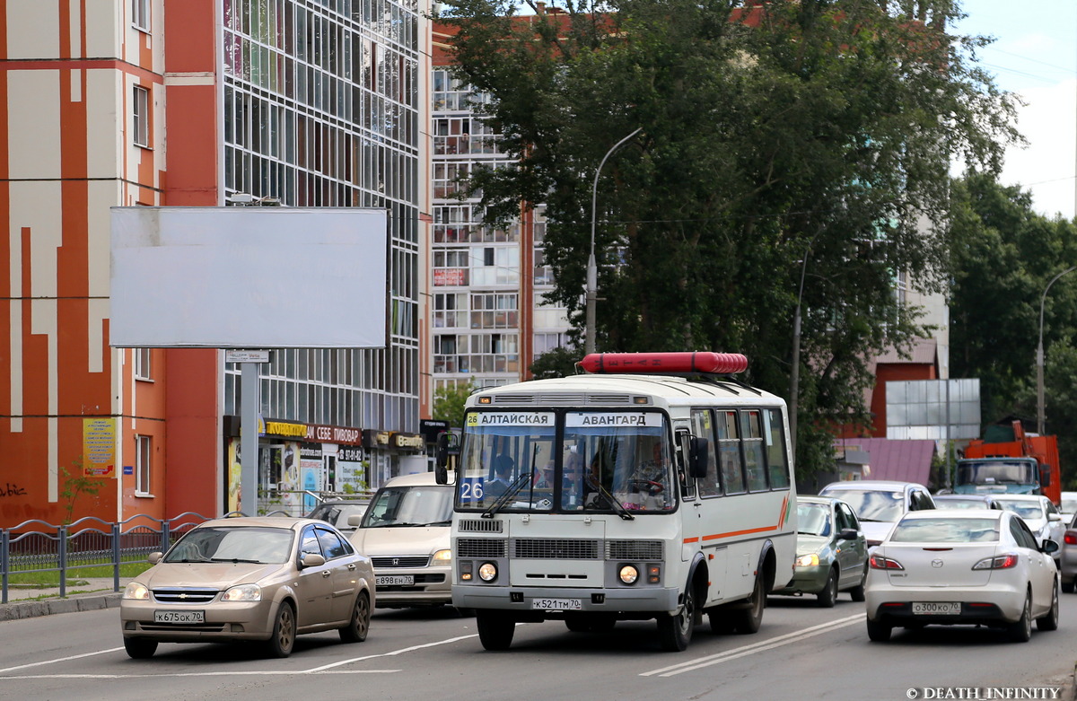 Томская область, ПАЗ-32054 № К 521 ТМ 70