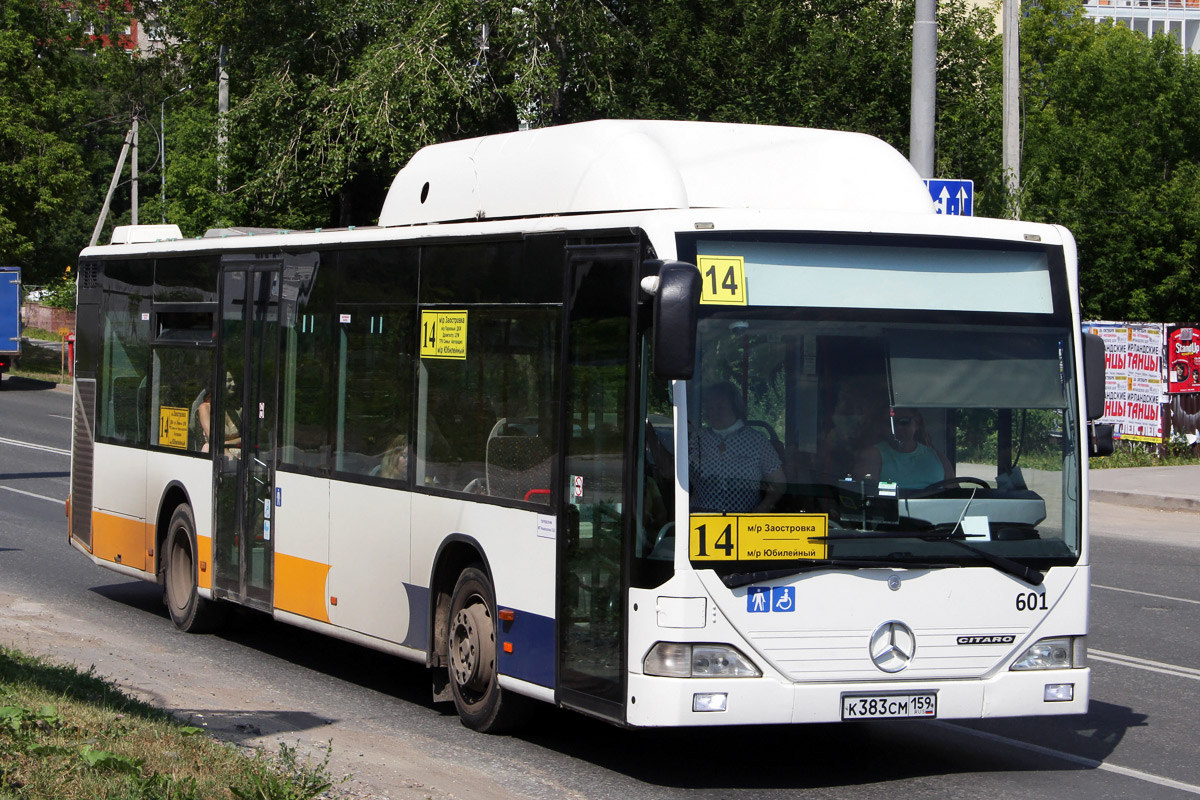 Пермский край, Mercedes-Benz O530 Citaro CNG № 601