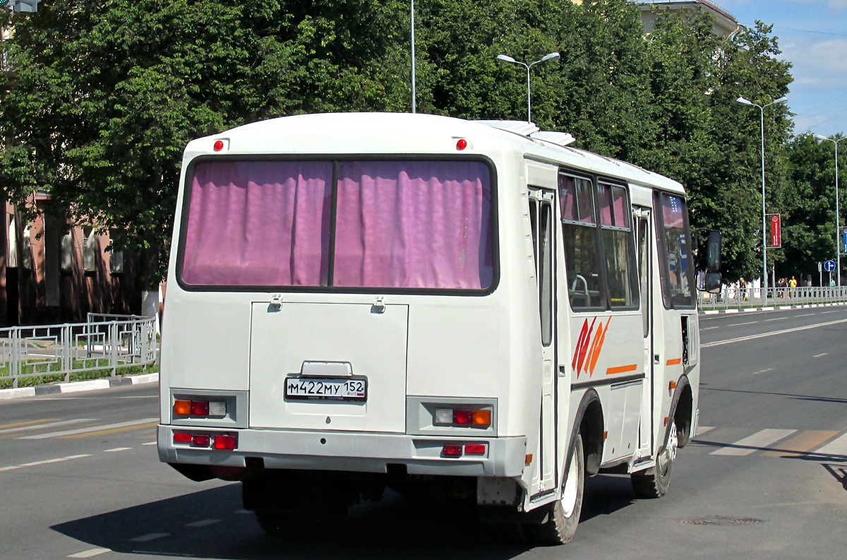 Ніжагародская вобласць, ПАЗ-32054 № М 422 МУ 152