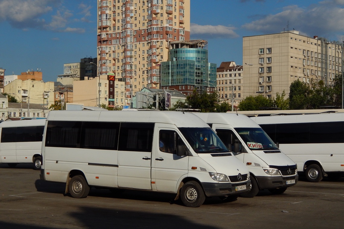 Ровненская область, Mercedes-Benz Sprinter W903 316CDI № BK 3483 AT; Черкасская область, Mercedes-Benz Sprinter W903 313CDI № AI 4920 AT