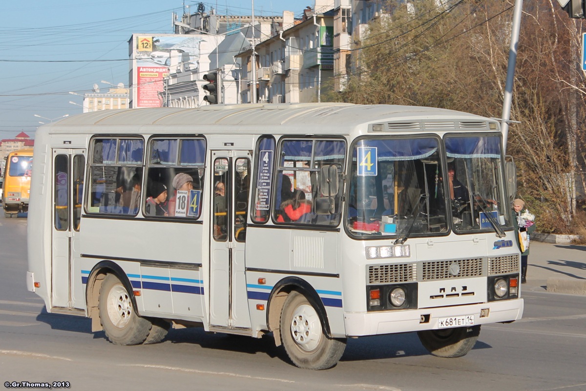 Саха (Якутия), ПАЗ-32054 № К 681 ЕТ 14