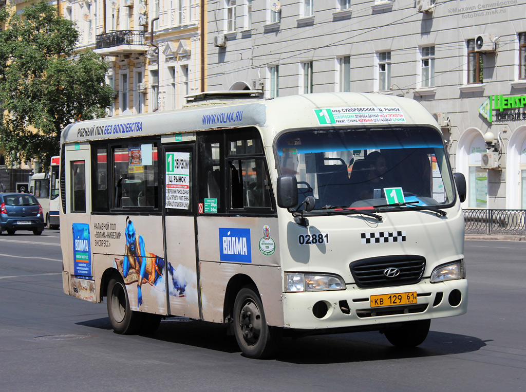 Ростовская область, Hyundai County SWB C08 (РЗГА) № 02881