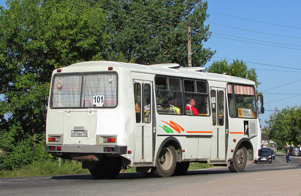 Nizhegorodskaya region, PAZ-32054 # Н 874 ВК 152