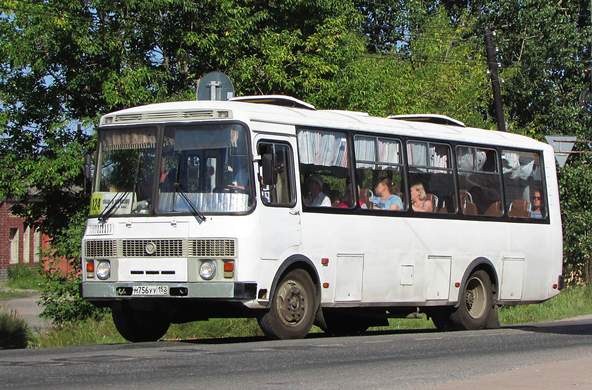 Нижегородская область, ПАЗ-4234 № М 756 УУ 152