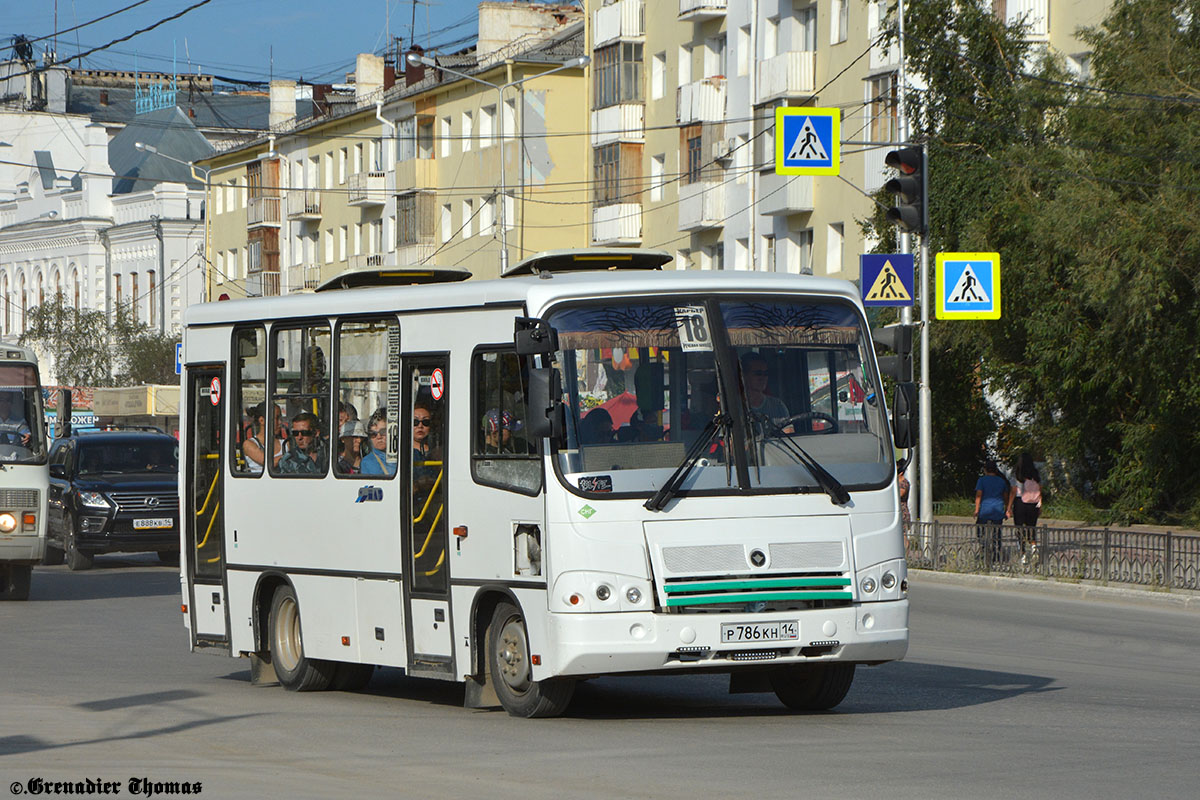 Саха (Якутия), ПАЗ-320302-08 № Р 786 КН 14