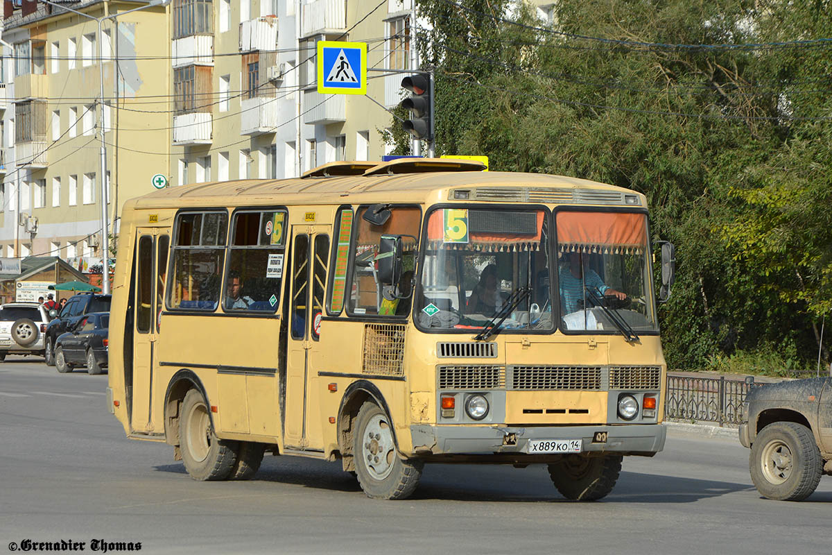 Саха (Якутия), ПАЗ-32054 № Х 889 КО 14