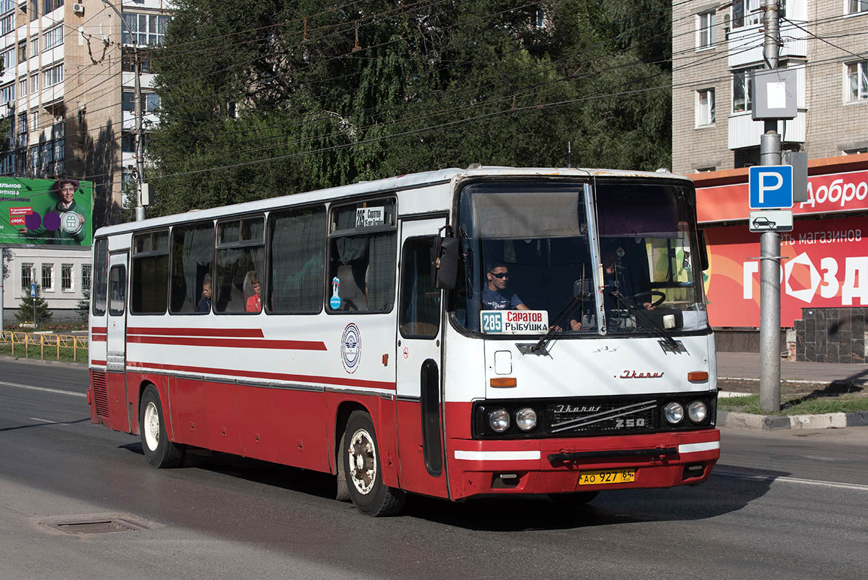 Saratov region, Ikarus 250.59 Nr. АО 927 64