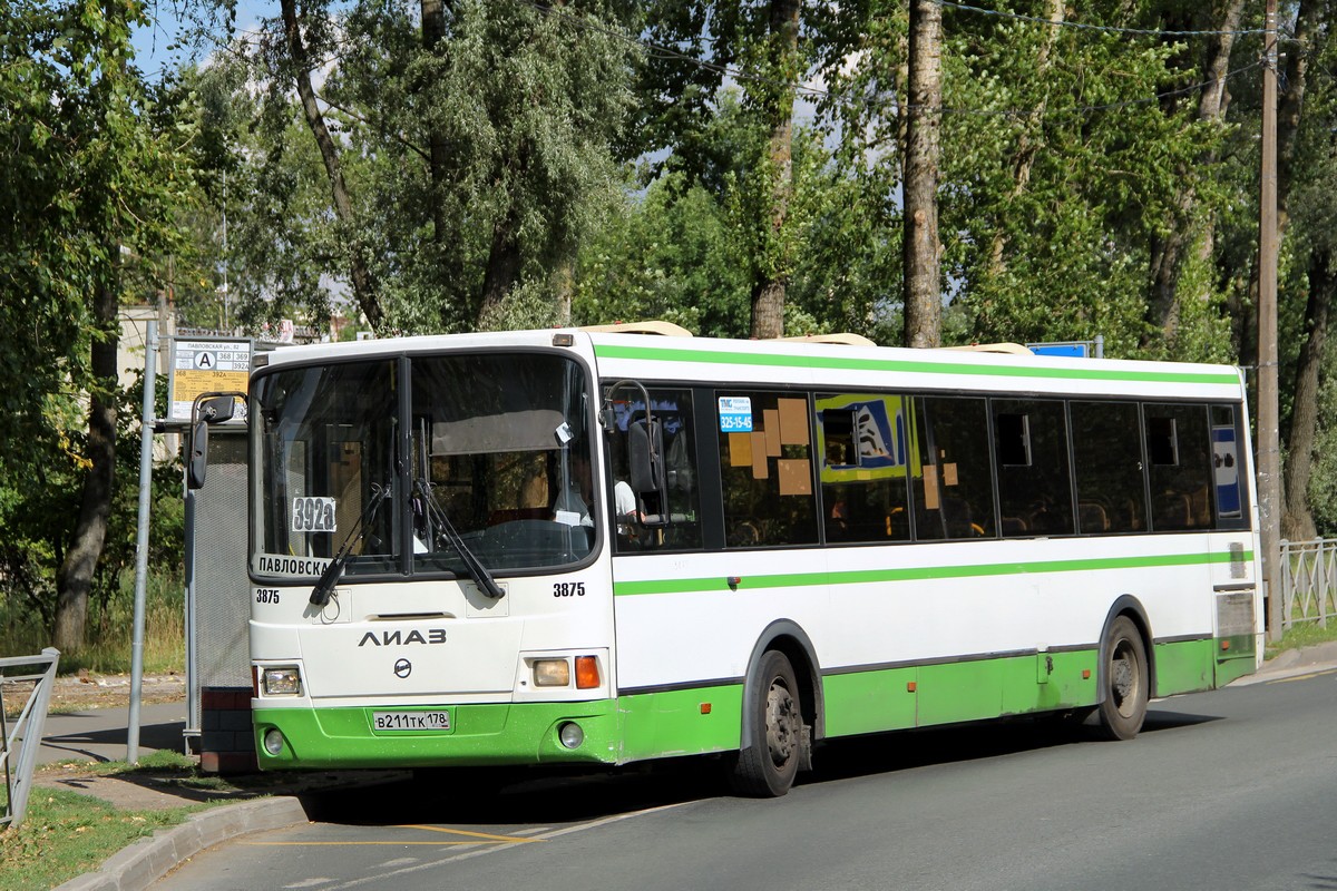 Санкт-Петербург, ЛиАЗ-5293.60 № 3875