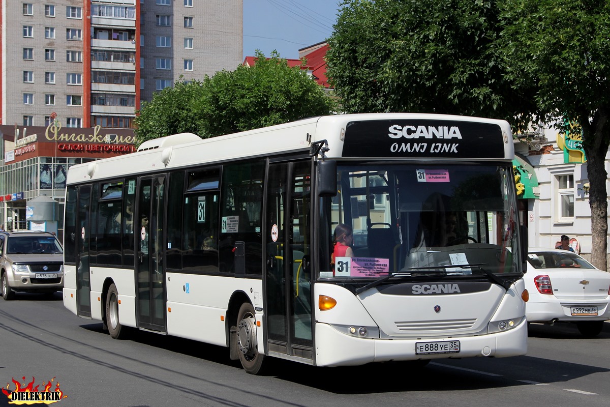 Вологодская область, Scania OmniLink II (Скания-Питер) № Е 888 УЕ 35