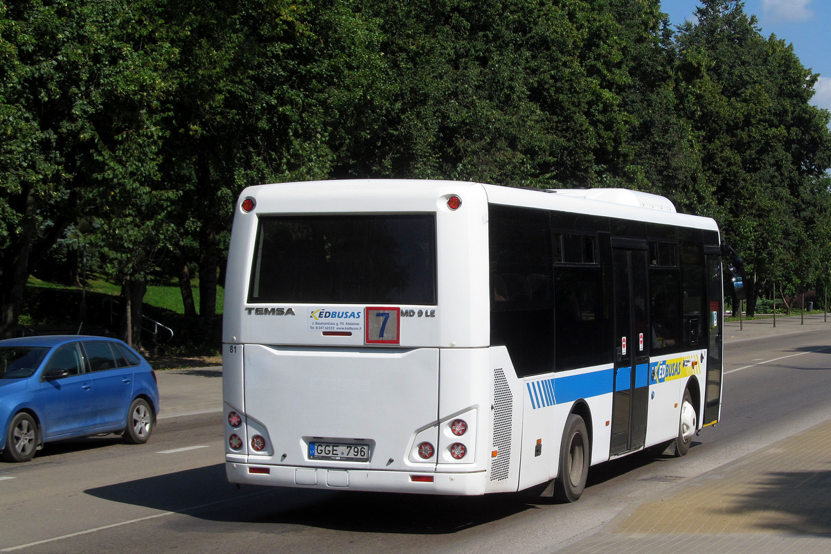 Литва, TEMSA MD9 LE № 81