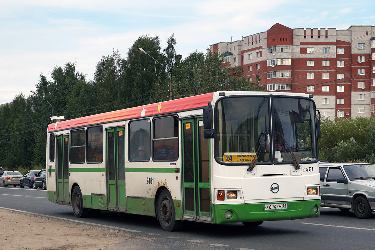 Коми, ЛиАЗ-5256.26 № P 814 KM 11