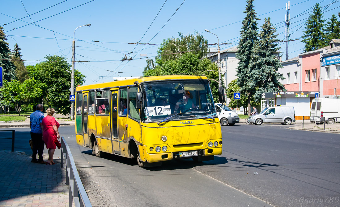 Волынская область, Богдан А09202 № AC 2932 BC