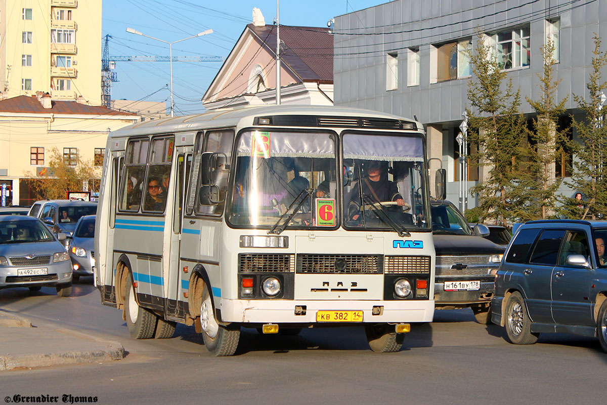 Саха (Якутия), ПАЗ-32054 № КВ 382 14