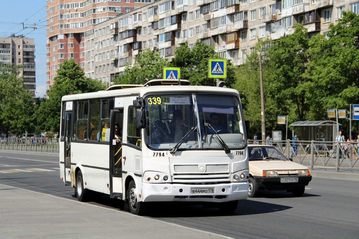 Санкт-Петербург, ПАЗ-320412-05 № 7794