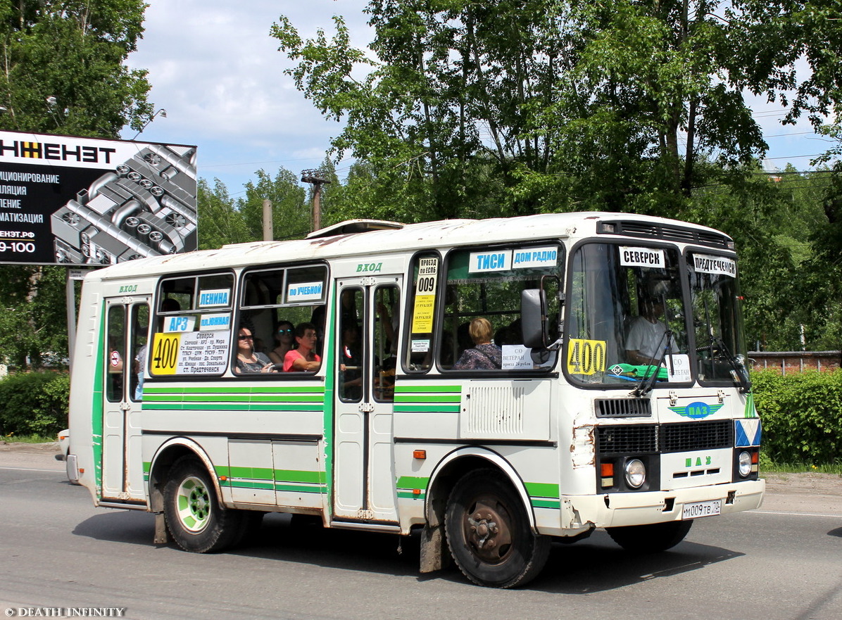 Томская область, ПАЗ-32051-110 № М 009 ТВ 70