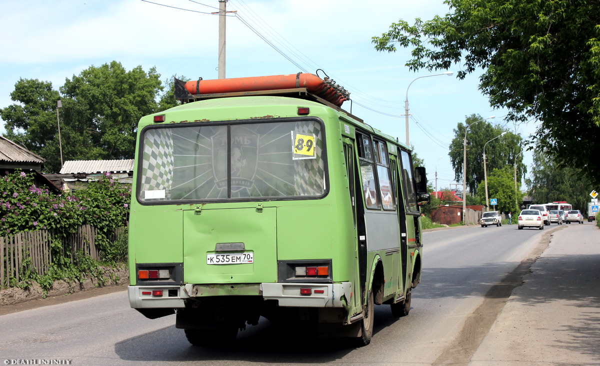 Томская область, ПАЗ-32054 № К 535 ЕМ 70