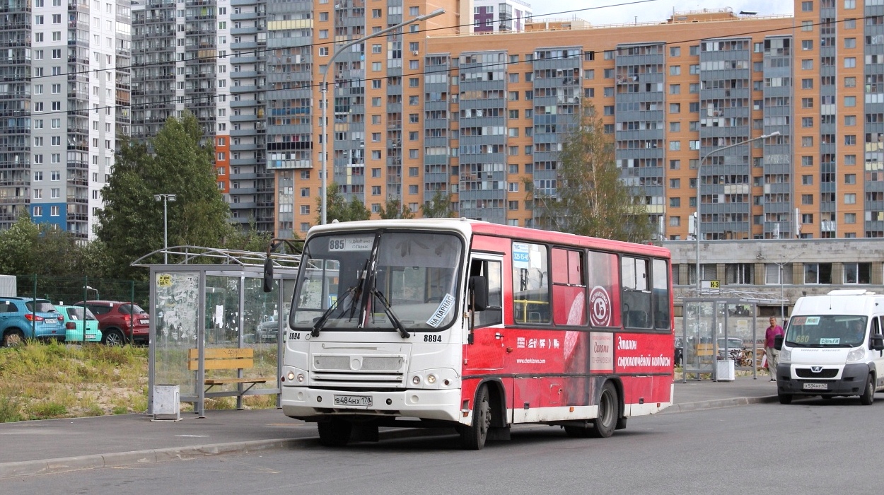 Санкт-Петербург, ПАЗ-320402-05 № 8894