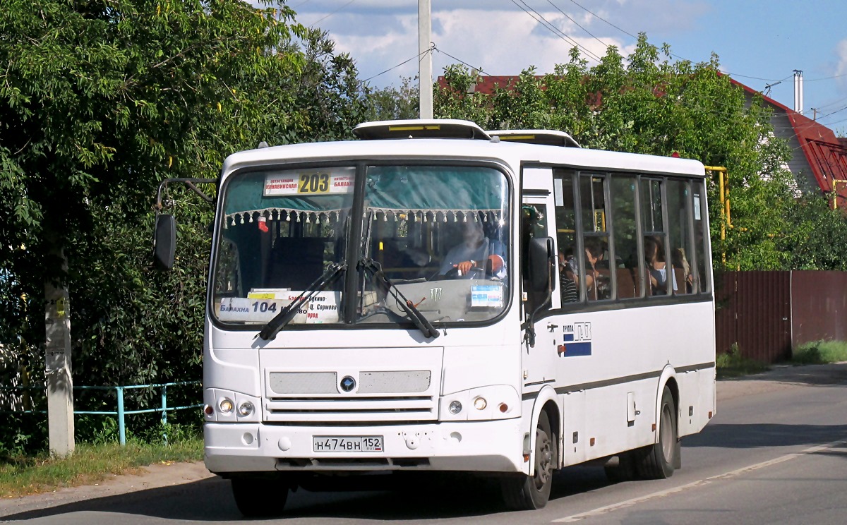 Нижегородская область, ПАЗ-320412-05 № Н 474 ВН 152