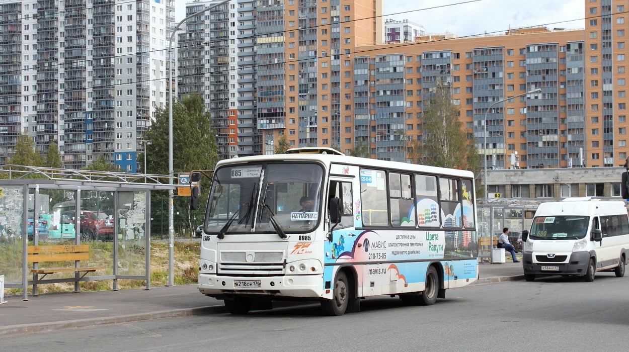 Санкт-Петербург, ПАЗ-320402-05 № 8985