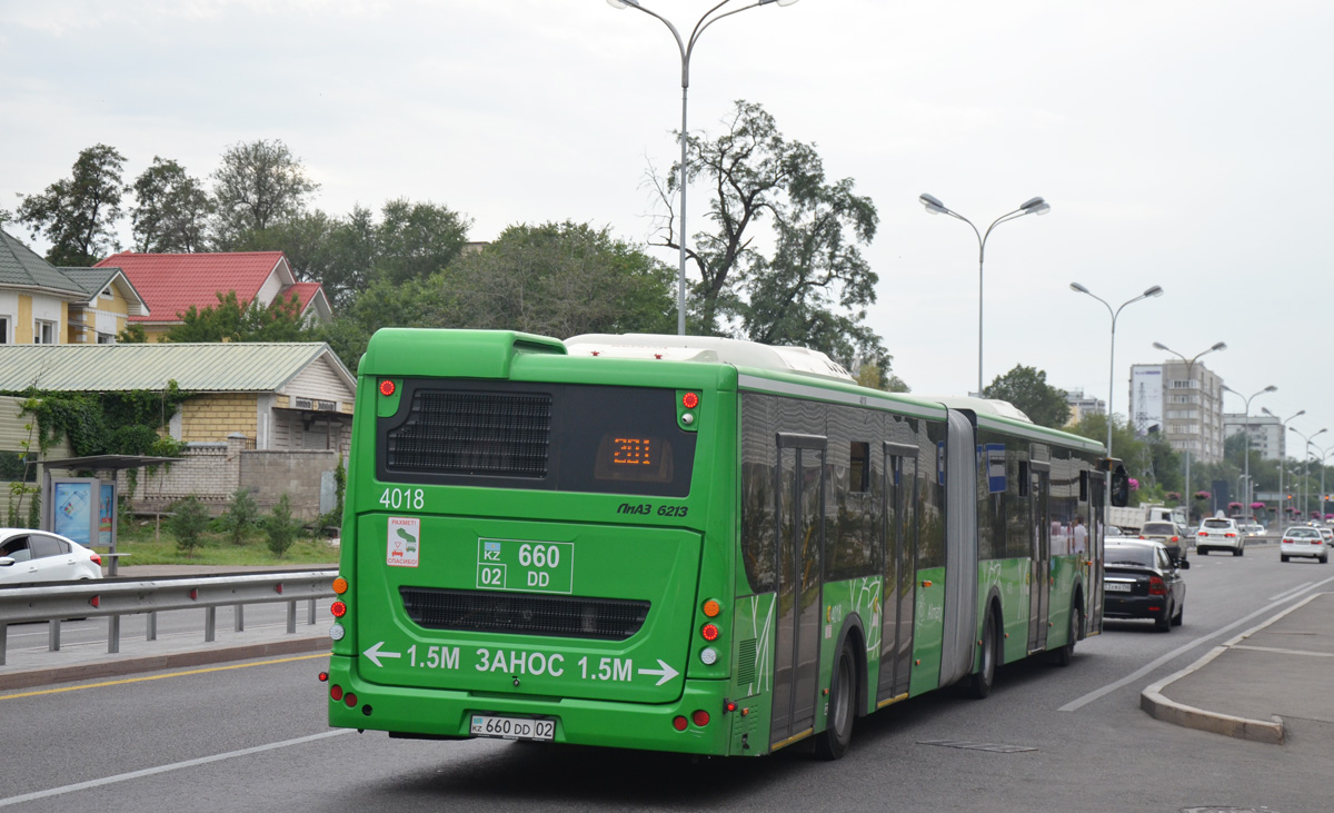 Almaty, LiAZ-6213.65 Nr. 4018