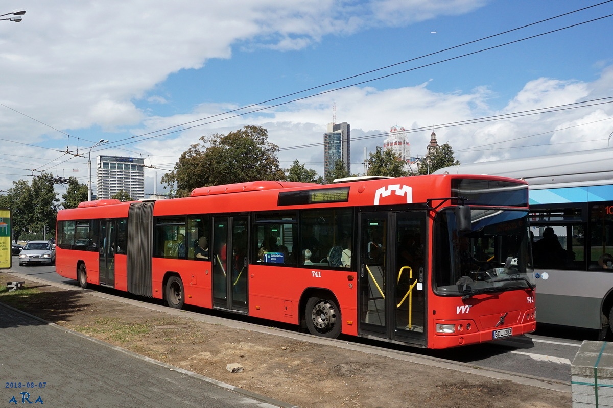 Литва, Volvo 7700A № 741