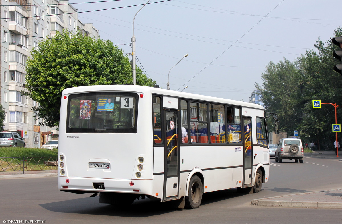 Красноярский край, ПАЗ-320412-05 "Вектор" № С 076 НР 124