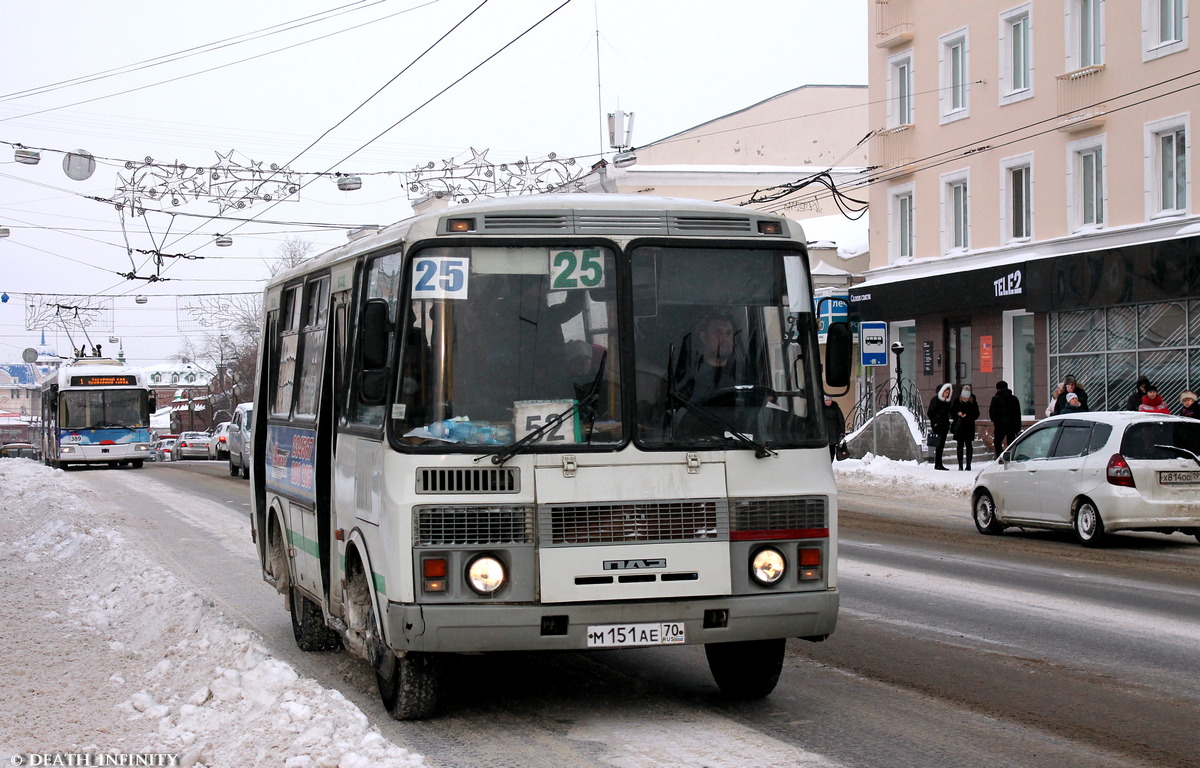 Томская область, ПАЗ-32054 № М 151 АЕ 70