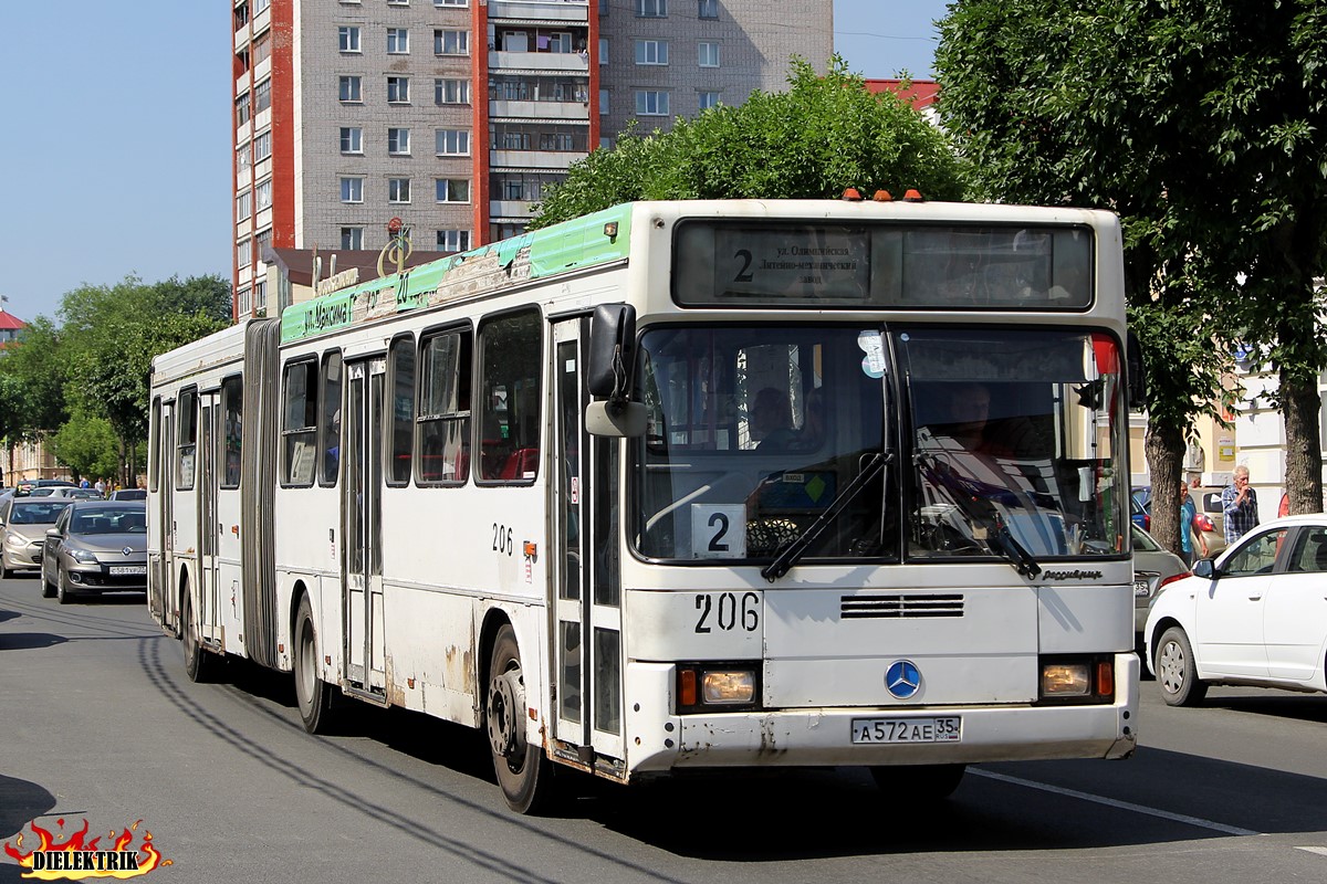 Вологодская область, ГолАЗ-АКА-6226 № 0206