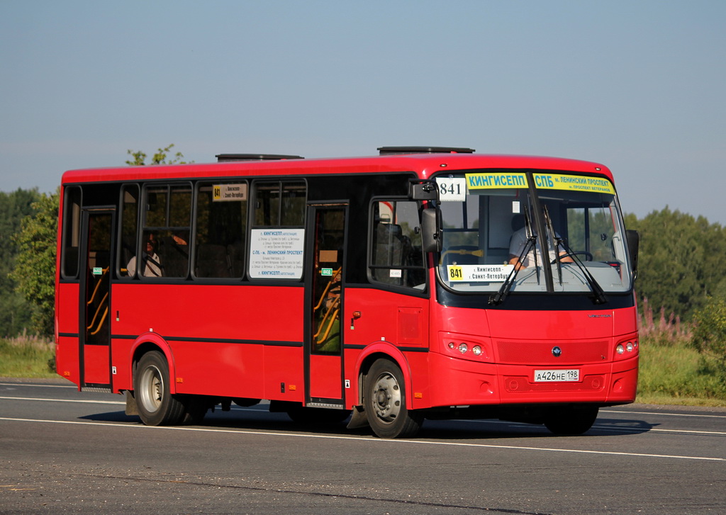 Ленинградская область, ПАЗ-320412-04 "Вектор" № А 426 НЕ 198