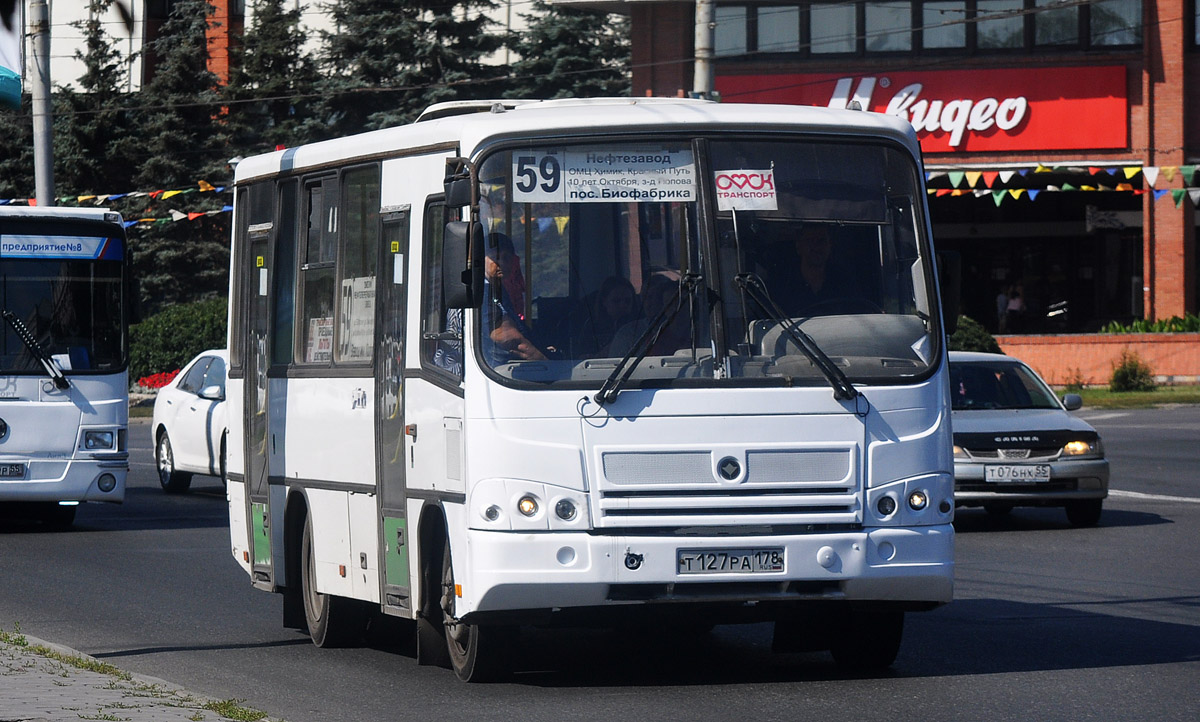 Омская область, ПАЗ-320402-05 № 2836