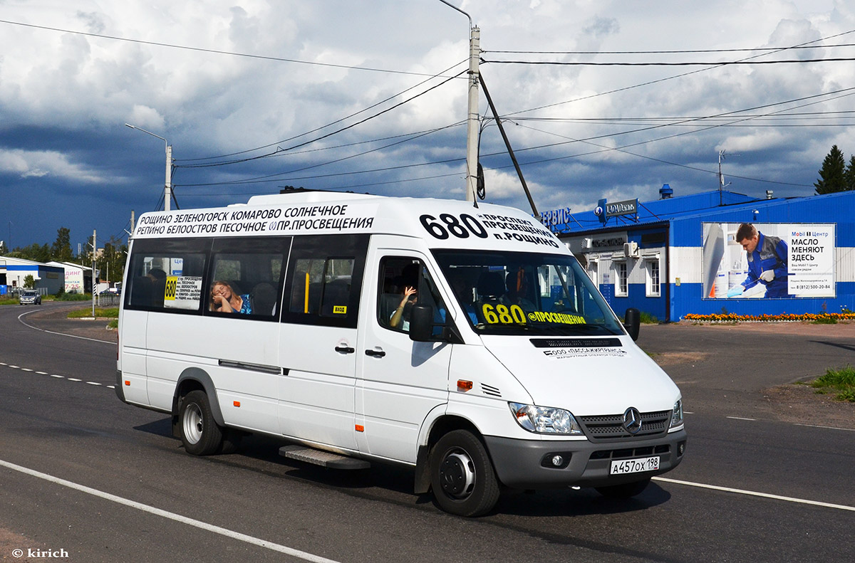 Санкт-Петербург, Луидор-223237 (MB Sprinter Classic) № А 457 ОХ 198