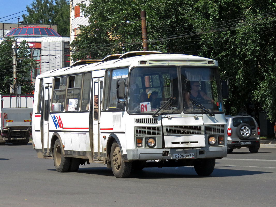 Кировская область, ПАЗ-4234 № Х 296 ОМ 43