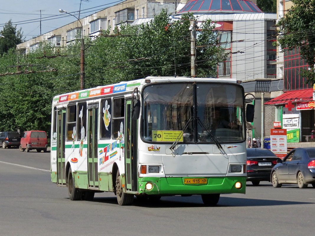 Кировская область, ЛиАЗ-5256.36 № АК 915 43