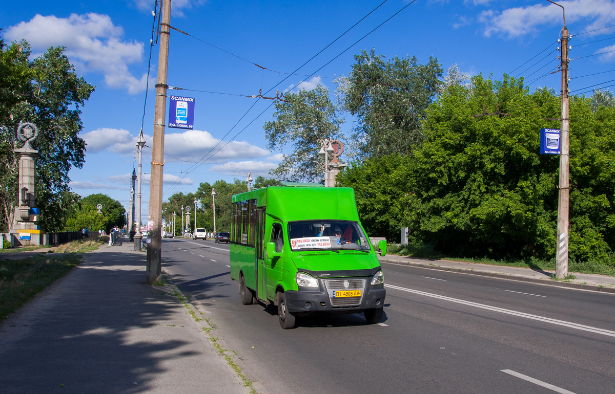 Poltava region, Ruta SPV A048.3 Nr. BI 4808 AA