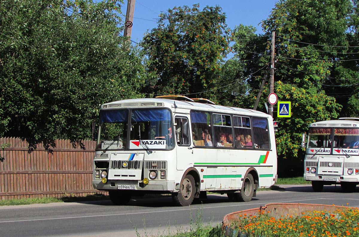 Нижегородская область, ПАЗ-32053 № О 594 ВА 152