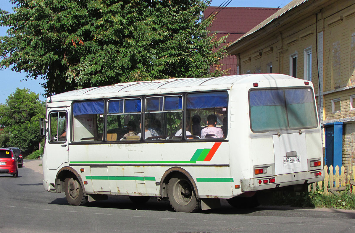 Нижегородская область, ПАЗ-32053 № О 594 ВА 152