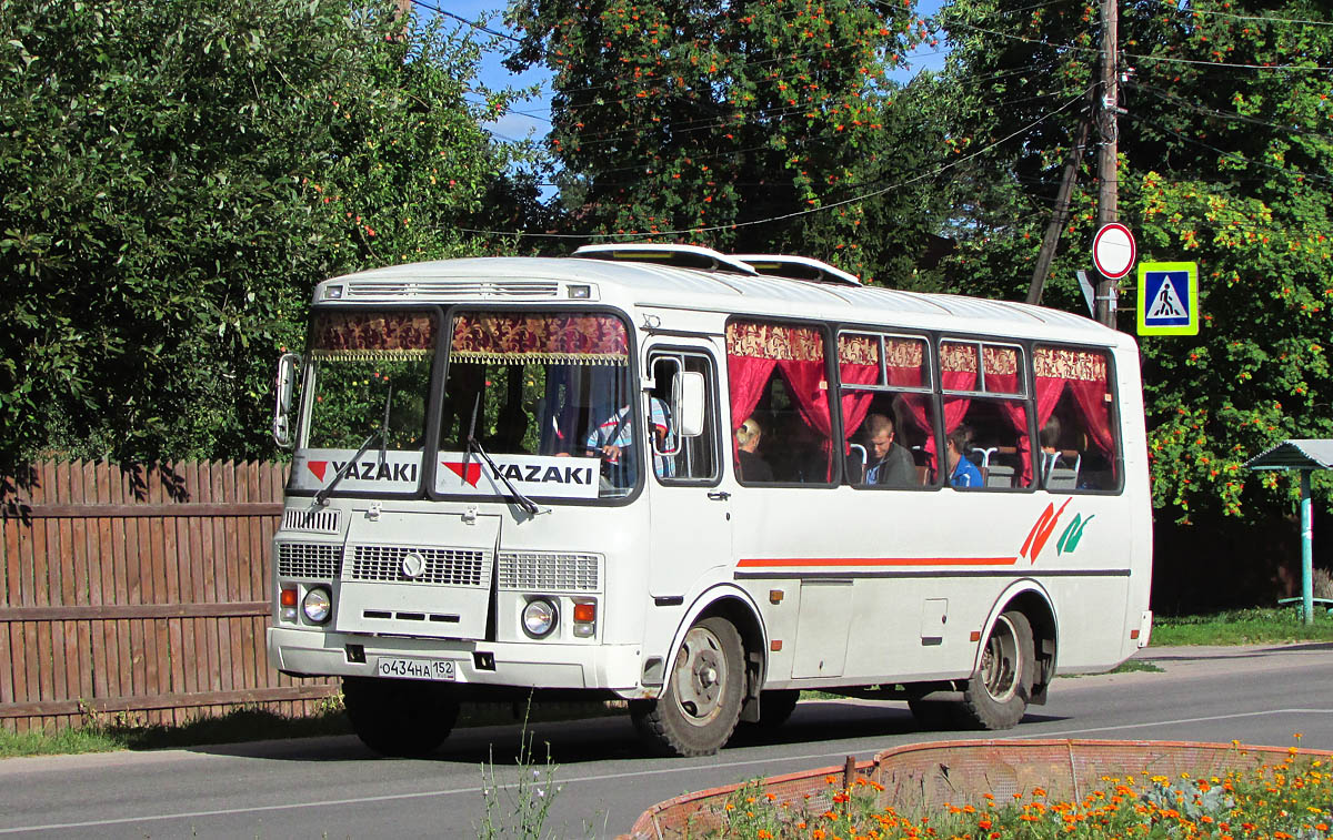 Нижегородская область, ПАЗ-32054 № О 434 НА 152