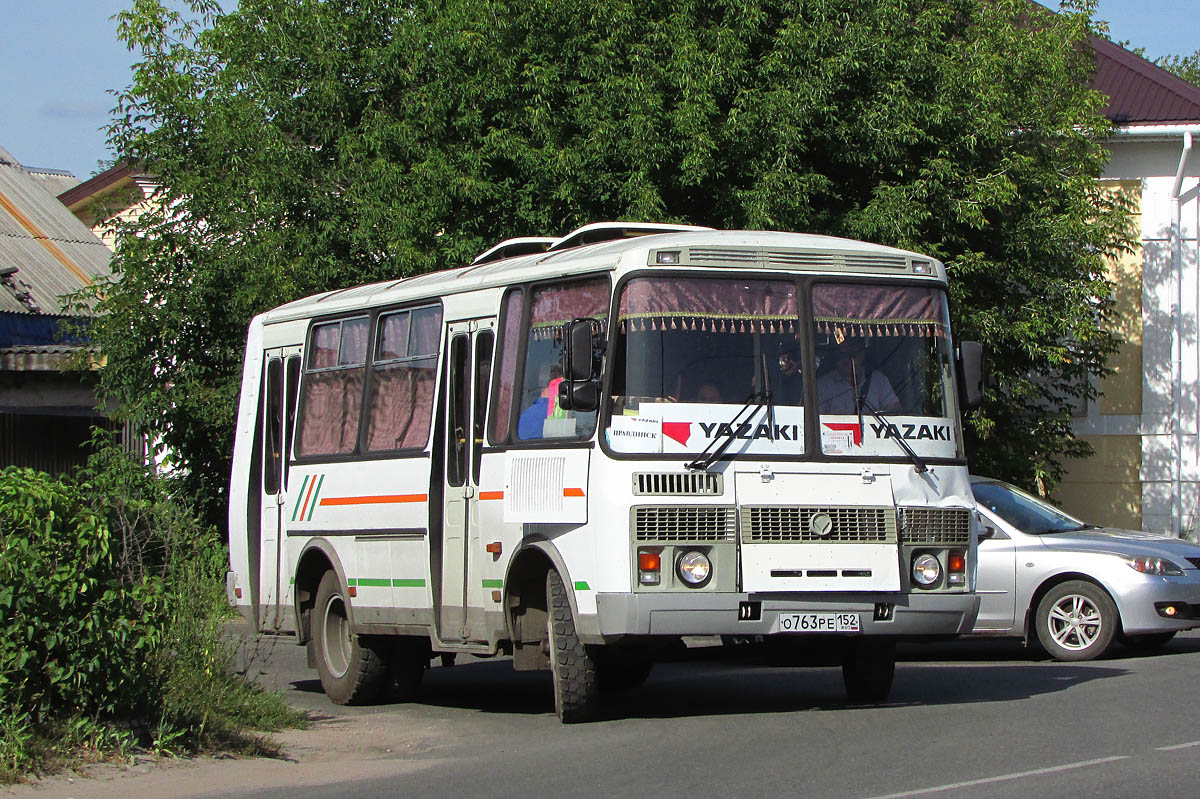 Нижегородская область, ПАЗ-32054 № О 763 РЕ 152