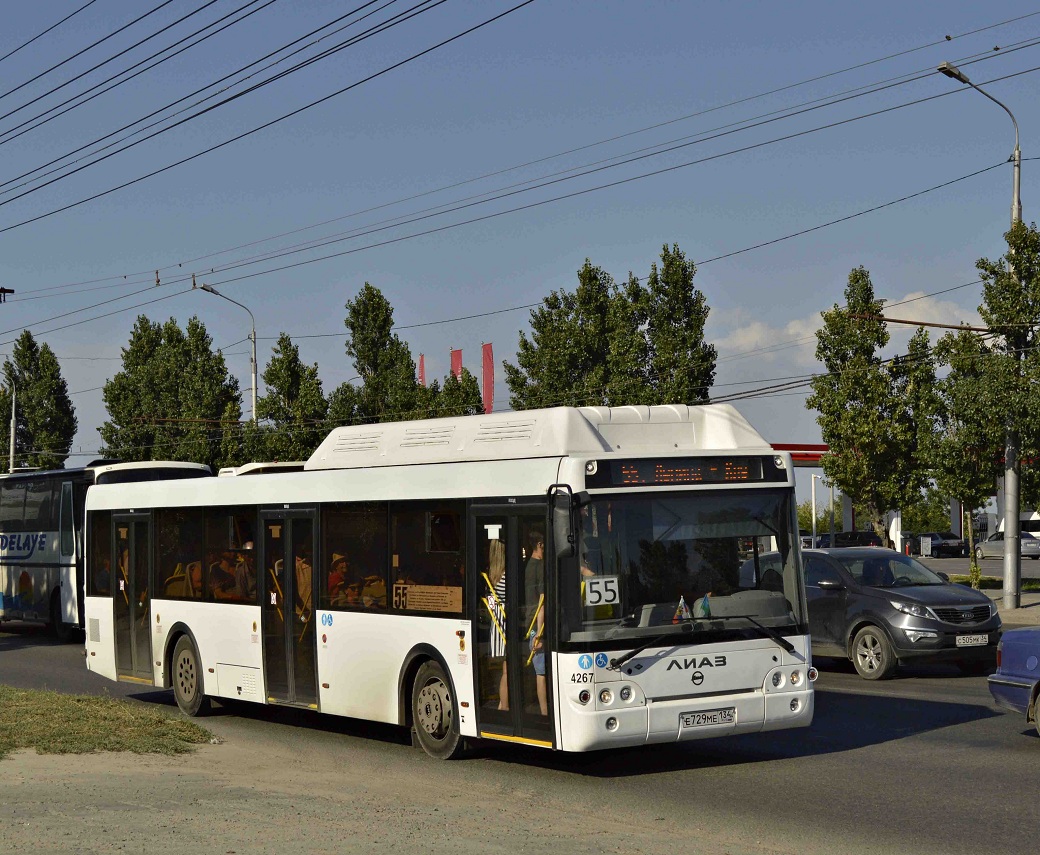 Волгоградская область, ЛиАЗ-5292.67 (CNG) № 4267