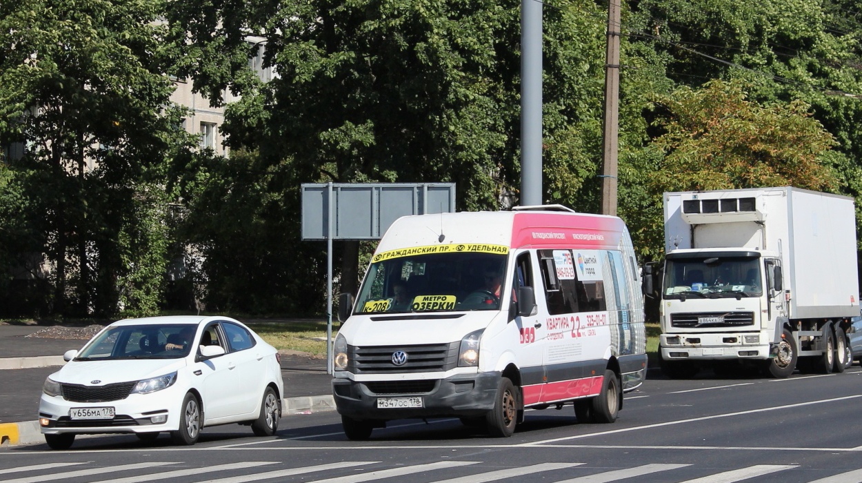 Санкт-Петербург, БТД-2219 (Volkswagen Crafter) № М 347 ОС 178