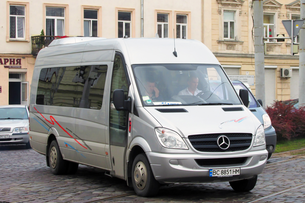 Львовская область, Mercedes-Benz Sprinter W906 515CDI № BC 8851 HM — Фото —  Автобусный транспорт