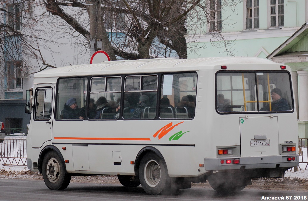 Орловская область, ПАЗ-32054 № Н 731 АУ 152