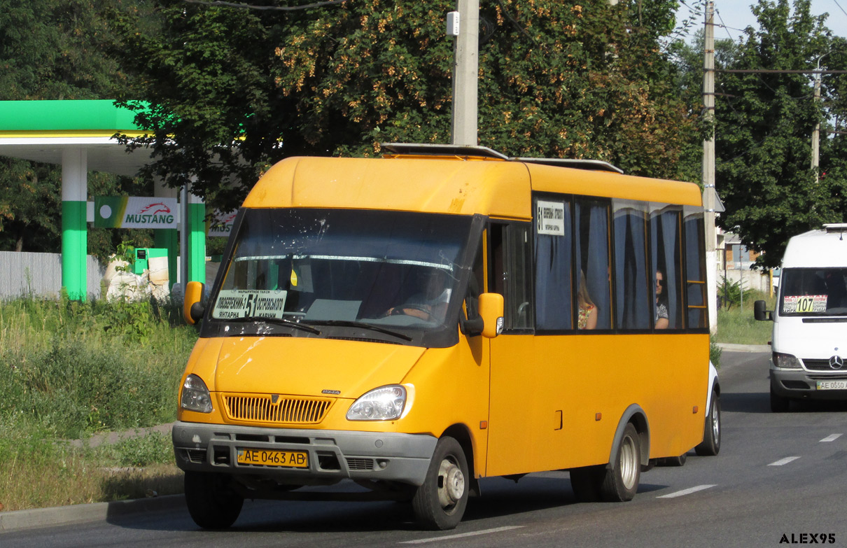 Dnepropetrovsk region, Ruta 25 № AE 0463 AB